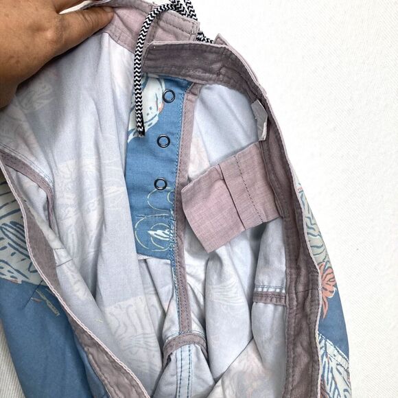 Katin Surf Co Lightweight Snap Fly Board, Swim Shorts. Fish Print, Men's 29, EUC - Picture 7 of 11